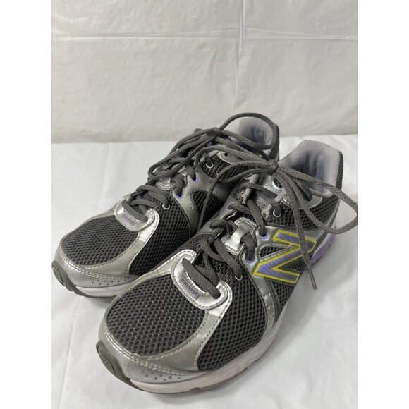 NEW BALANCE 665 ATHLETIC WALKING SHOES  WITH STRIKE PATH WOMEN'S  SIZE 9 GRAY - Picture 1 of 15